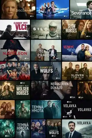 IPTV channels list shown across live sport, entertainment and movies